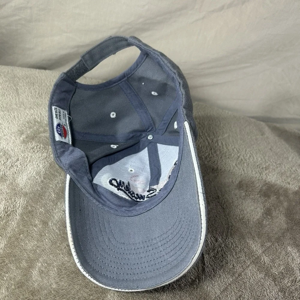 Great Smoky Mountains Baseball Cap City Hunter Grey Souvenir Hat Adjustable